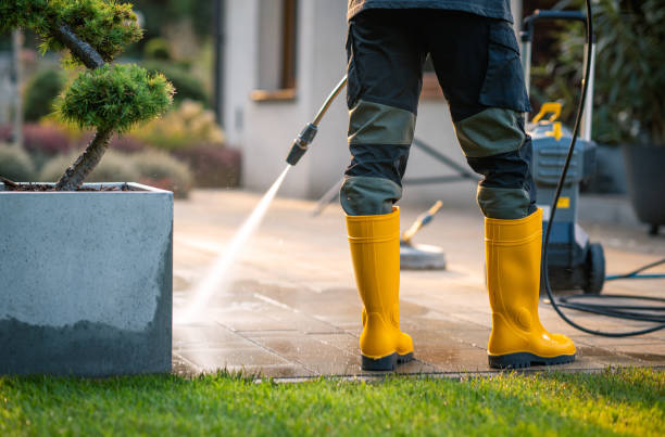 Pressure Washing Brick in El Paso, IL